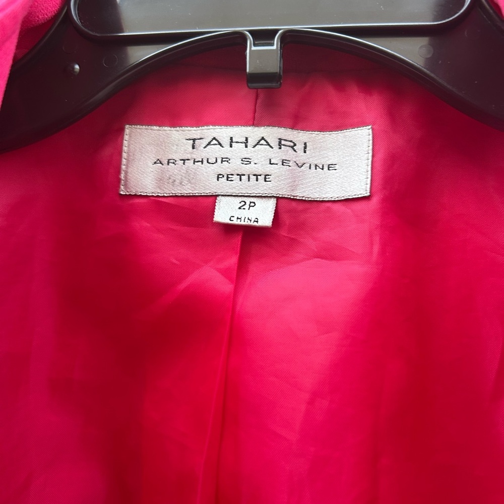Tahari Women's Fuchsia Blazer - Picture 10 of 11
